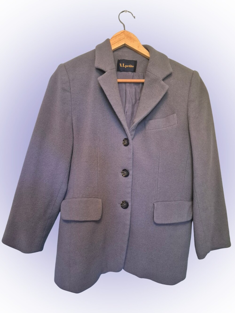 Wool Cashmere Blend Coat